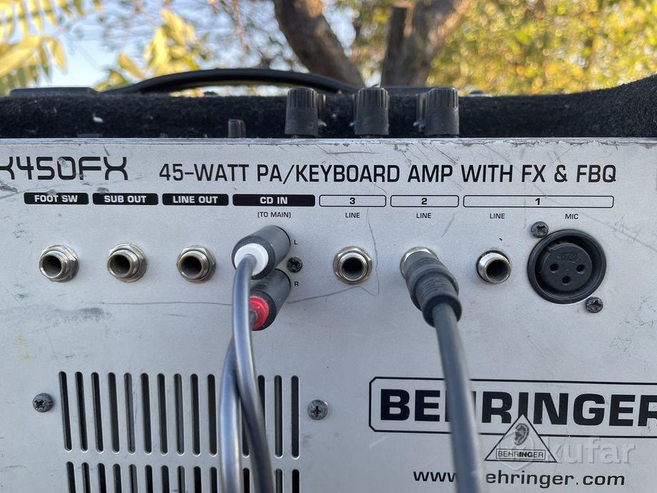 Behringer Ultratone K450FX комбик комбоуселитель — фото 3