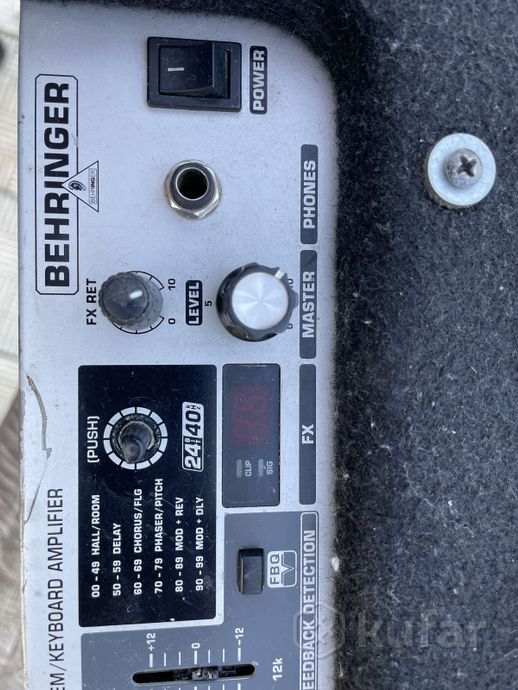 Behringer Ultratone K450FX комбик комбоуселитель — фото 5