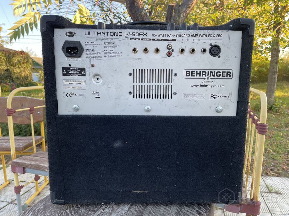 Behringer Ultratone K450FX комбик комбоуселитель — фото 7