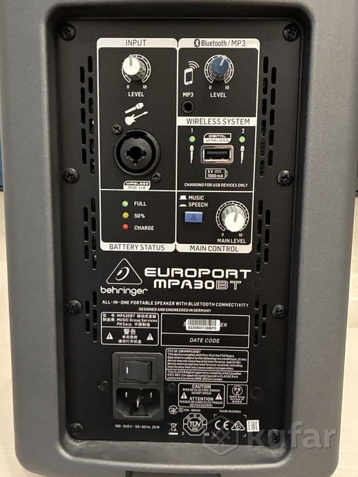 Behringer MPA30BT — фото 2