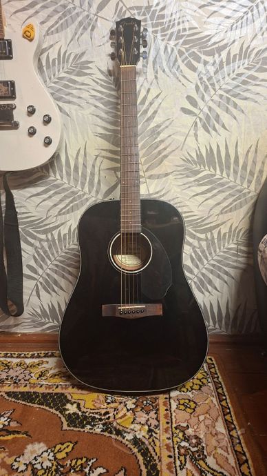 Гитара акустическая Fender CD-60S дека массив — фото 1