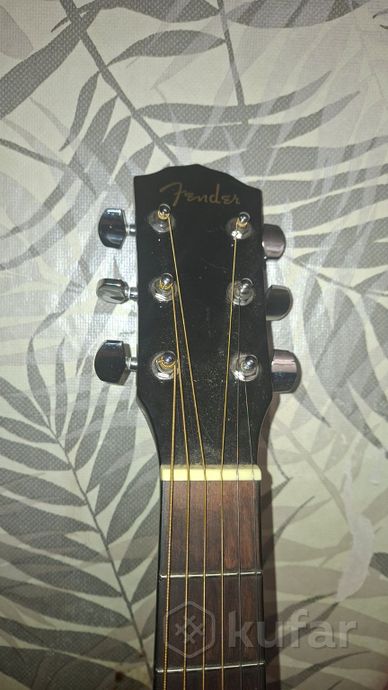 Гитара акустическая Fender CD-60S дека массив — фото 2