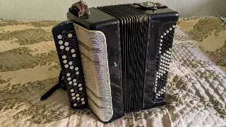 Баян Кунгур, трехрядный с кофром