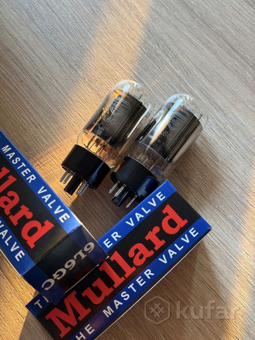 Радиолампы пара 6L6GC Mullard