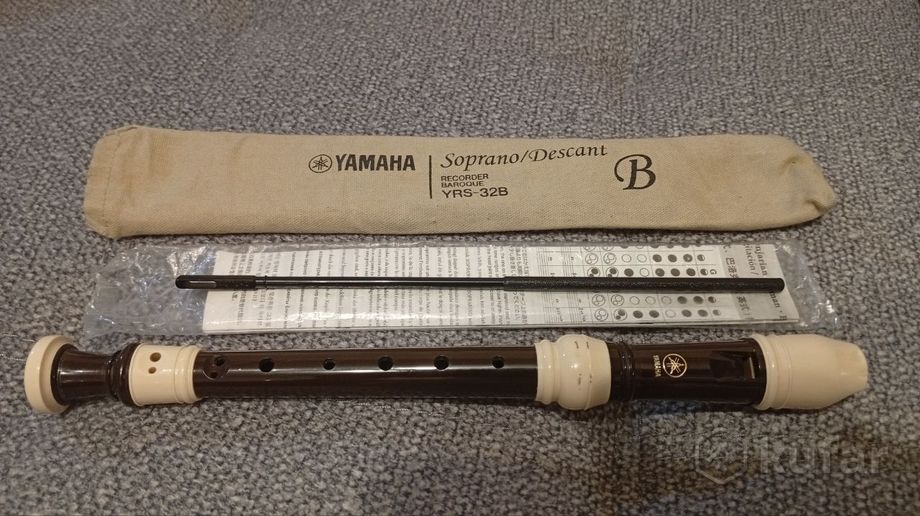 Блок-флейта Yamaha YRS-32B (Б.У) в средн.состоянии — фото 1