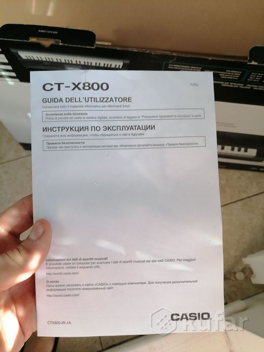 Синтезатор Casio ct 800 — фото 6