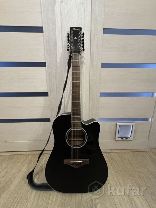 Гитара Ibanez AW8412CE-WK — фото 1