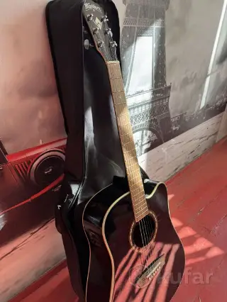 Электроакустическая гитара Washburn WD7SCEBM