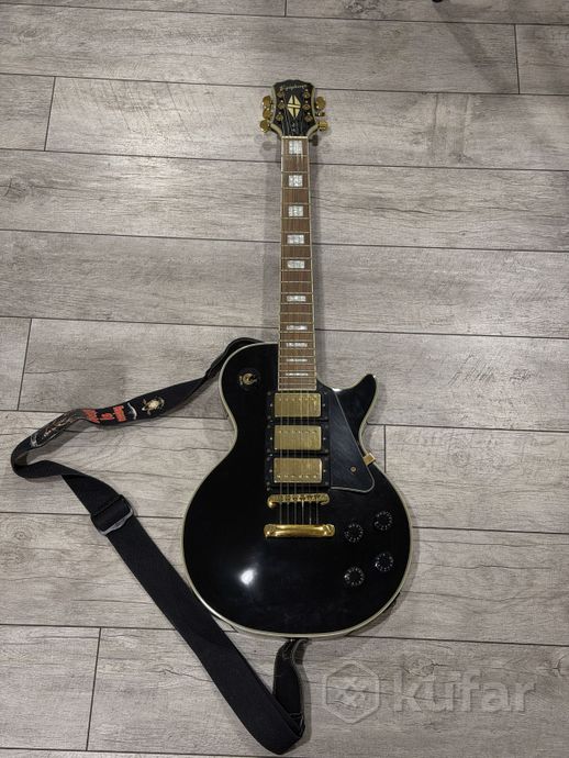Электрогитара Epiphone LES PAUL BLACK BEAUTY — фото 3