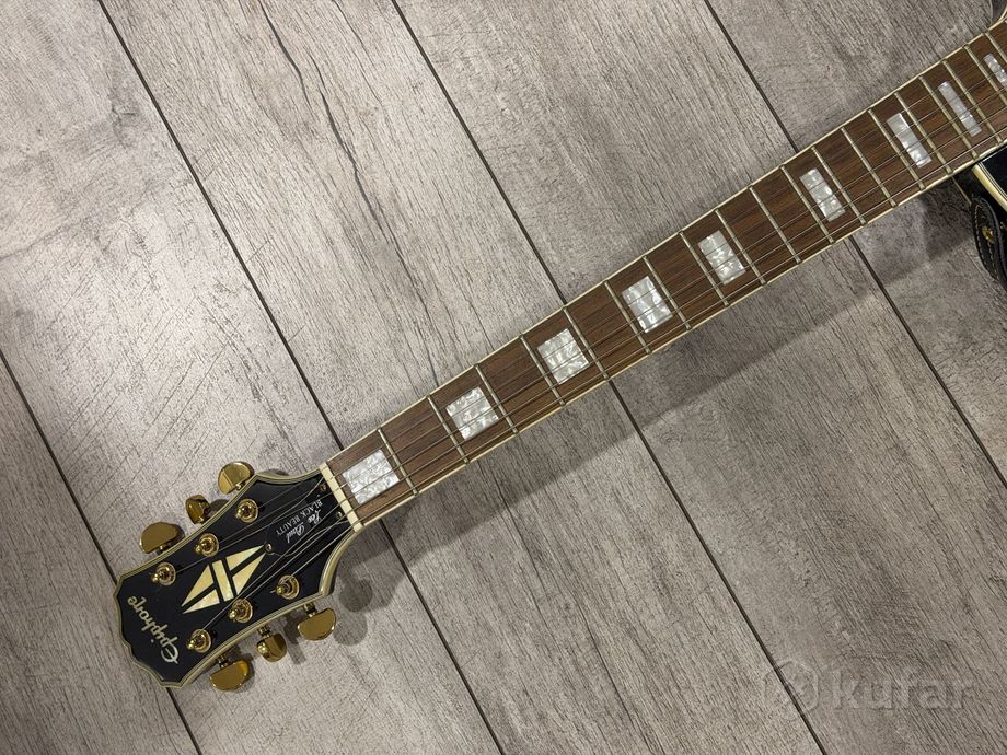 Электрогитара Epiphone LES PAUL BLACK BEAUTY — фото 4