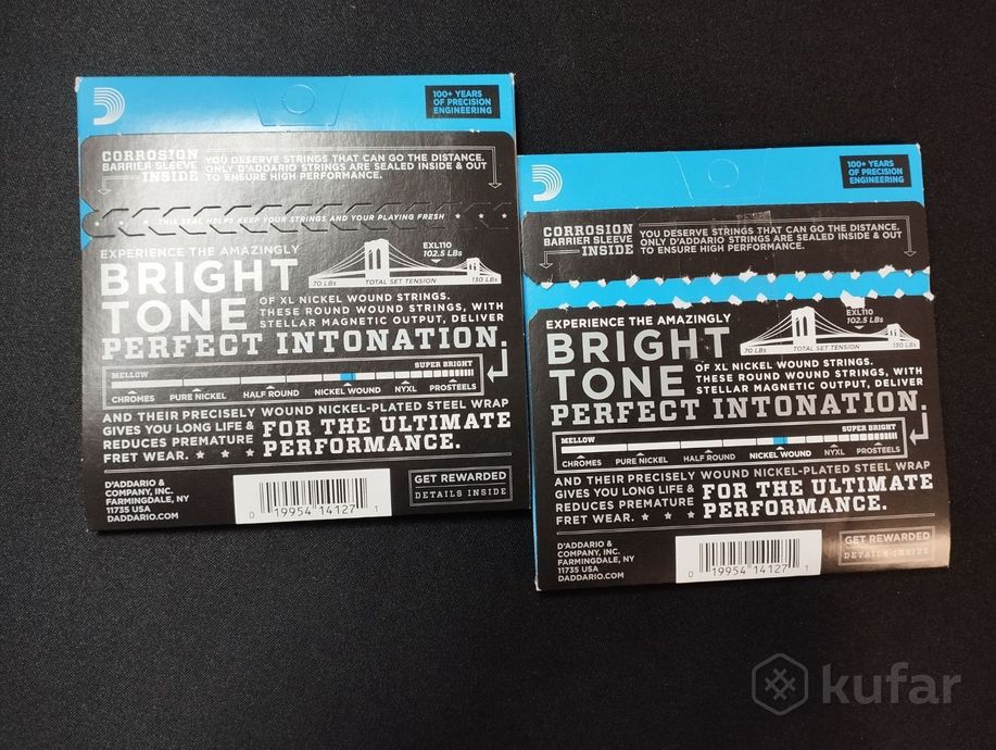 Струны для электрогитары D'Addario EXL110 — фото 2