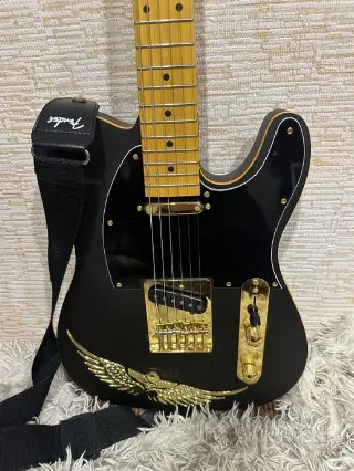 Fender telecaster Gold Custom Steel