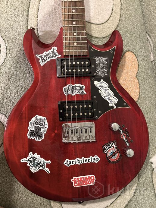 Электрогитара Ibanez GAX30+комбоусилитель NUX 15W — фото 1