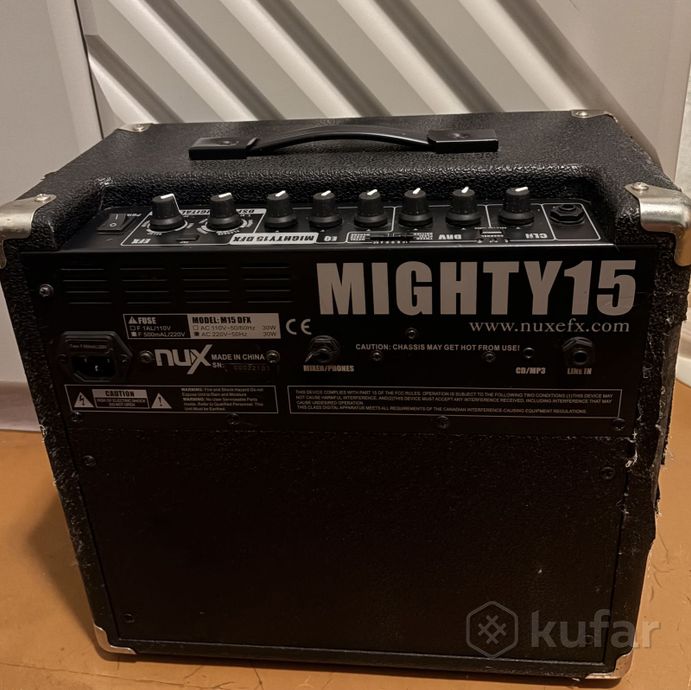 Электрогитара Ibanez GAX30+комбоусилитель NUX 15W — фото 6