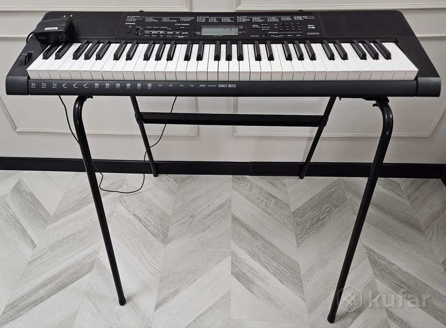 Синтезатор Casio CTK-3500 + подставка — фото 2