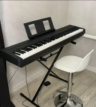Yamaha P45 Black с регулируемой стойкой