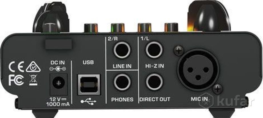 Преамп ламповый Behringer Ultragain Mic500USB — фото 2