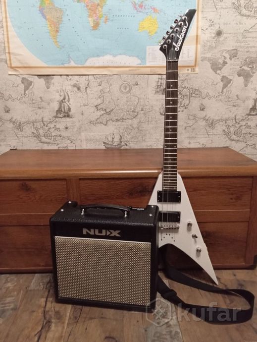 Jackson JS-32T и NUX mighty 20MKII