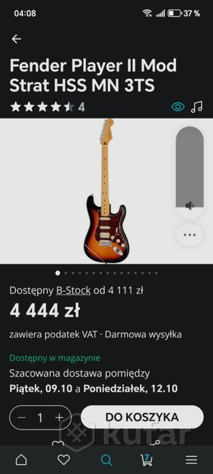 Fender Player Srat HSS MN 3TS — фото 6
