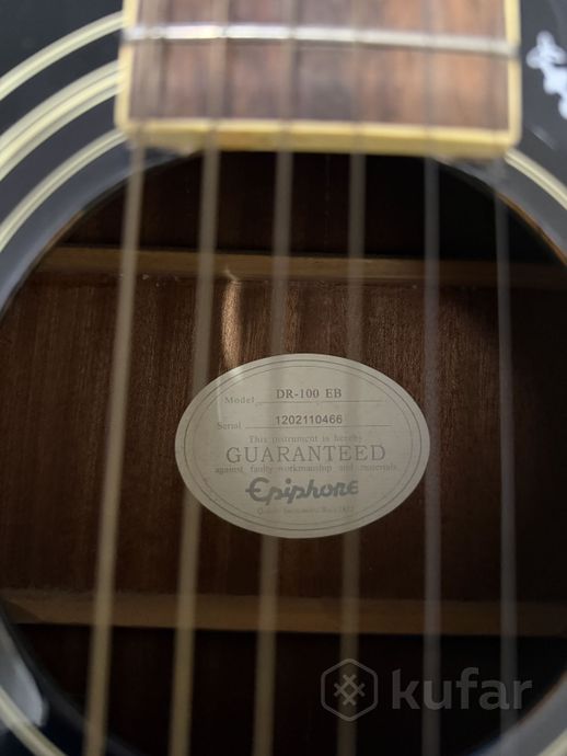Гитара Epiphone DR - 100 EB — фото 2