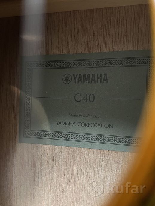 Гитара классическая Yamaha C40 — фото 3