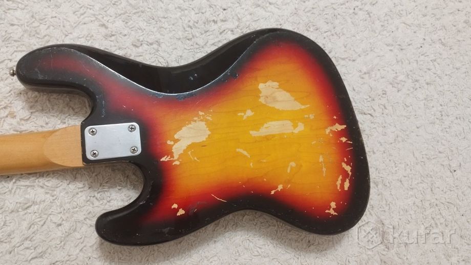 Винтажная бас-гитара Fender jazz bass — фото 2