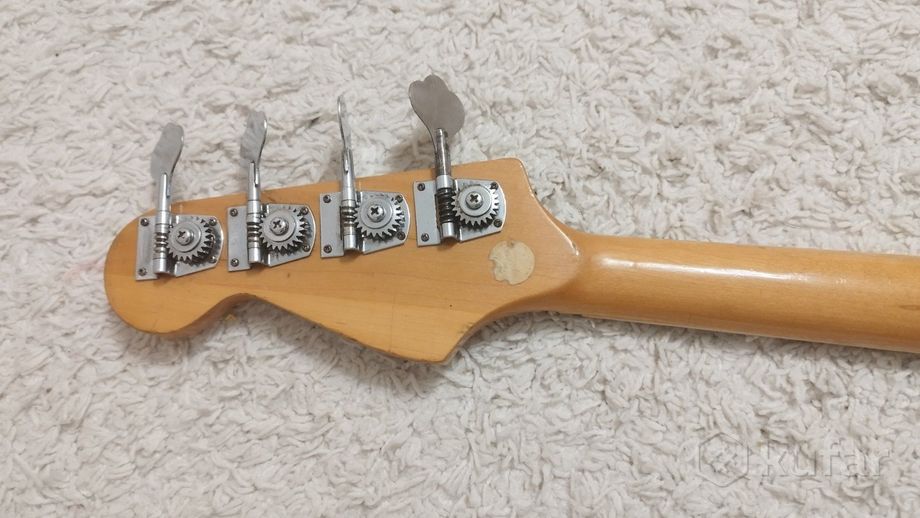 Винтажная бас-гитара Fender jazz bass — фото 3