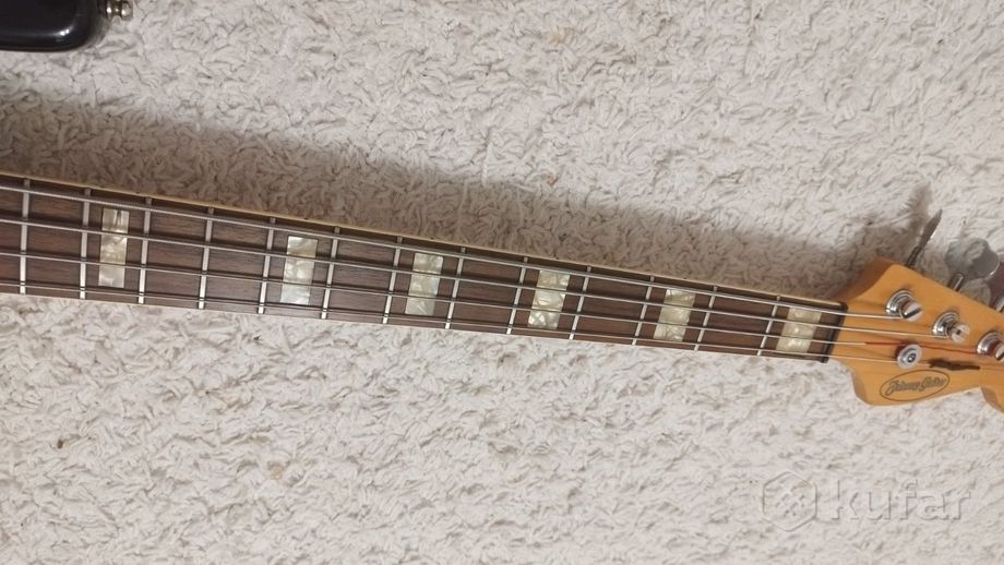 Винтажная бас-гитара Fender jazz bass — фото 6