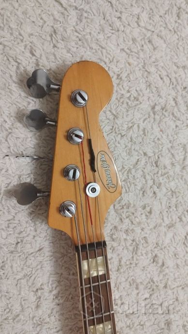 Винтажная бас-гитара Fender jazz bass — фото 8