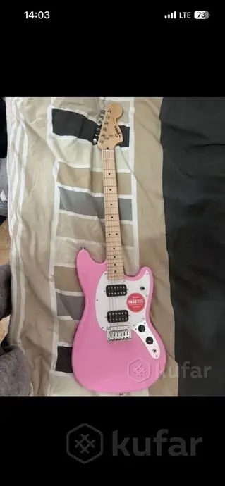 Электрогитара fender square mustang