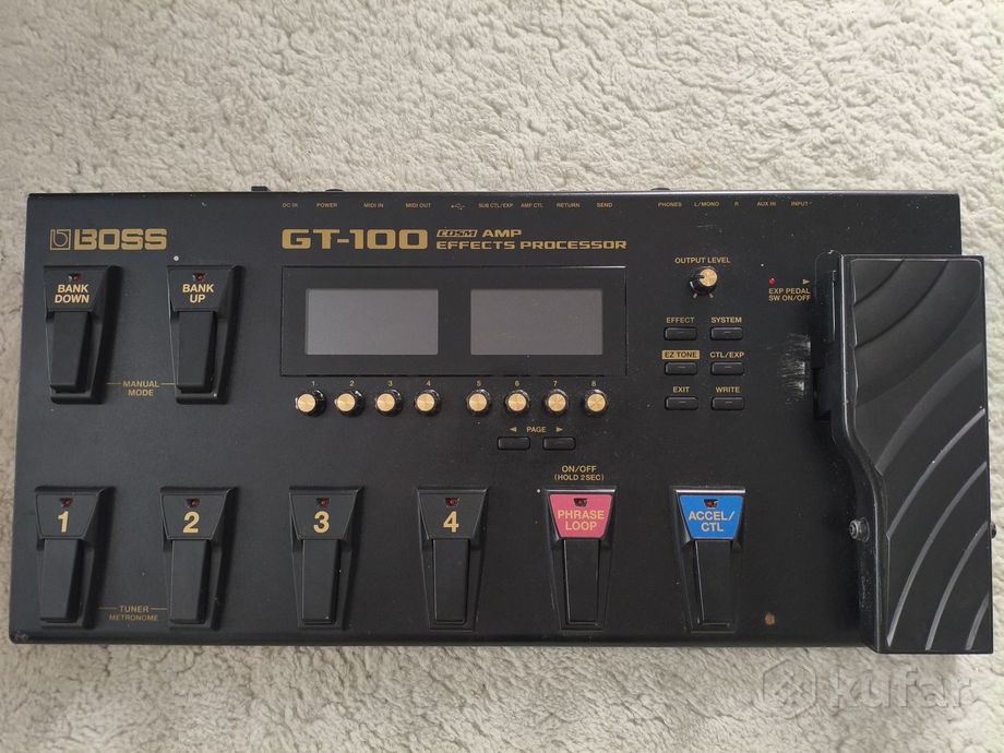 Boss GT100 процессор эффектов для электрогитары — фото 1