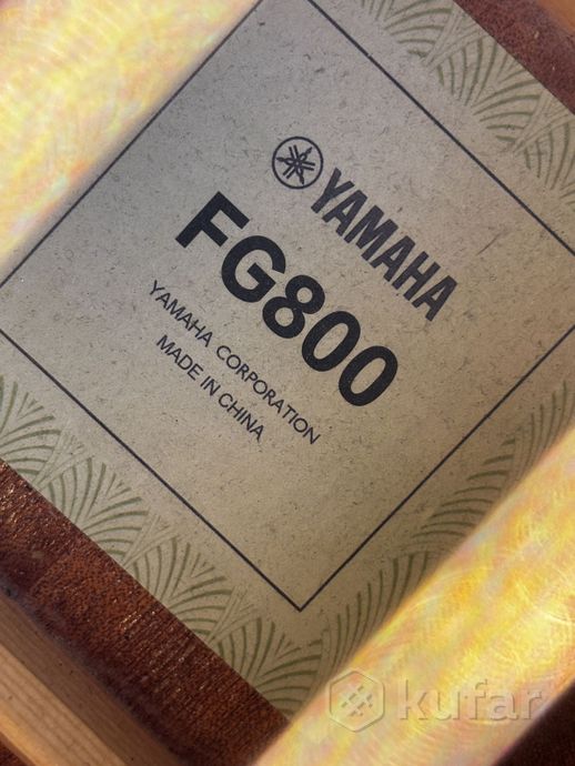 Акустическая гитара Yamaha FG800 — фото 3
