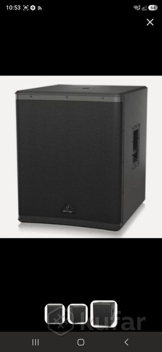 сабвуфер Behringer DR18SUB — фото 3