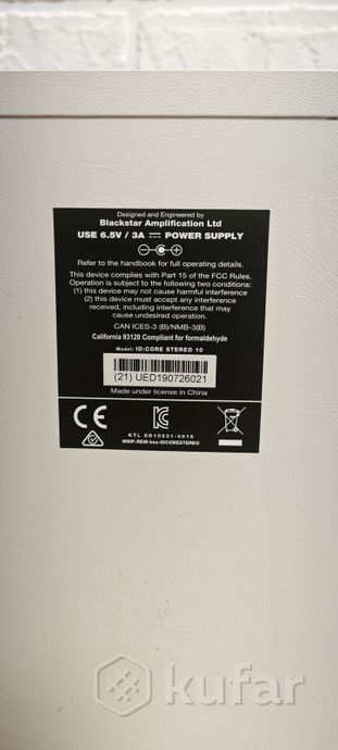Комбоусилитель Blackstar ID Core 10 V2 White — фото 4