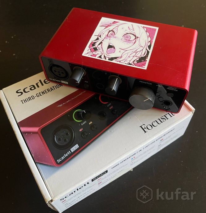 Focusrite scarlet solo 3rd gen — фото 1