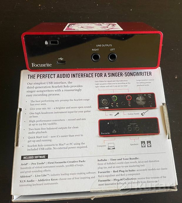 Focusrite scarlet solo 3rd gen — фото 3
