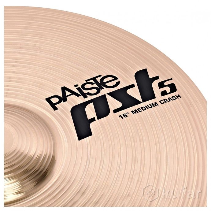 Тарелка Paiste pst5 16'' medium crash — фото 1