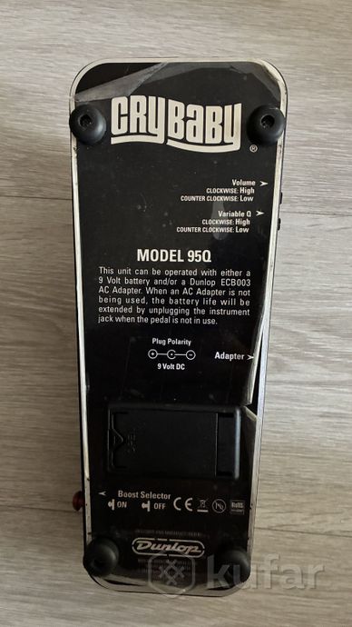 Квакушка Dunlop Crybaby 95Q — фото 1