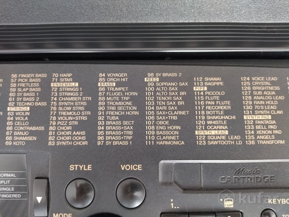Синтезатор Yamaha psr 520 — фото 5