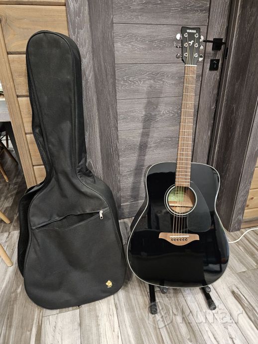 Гитара акустическая Yamaha FG800 black — фото 3