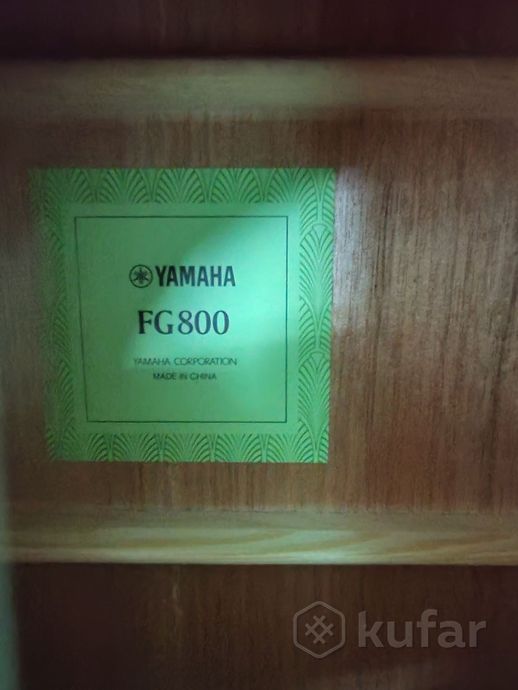 Гитара акустическая Yamaha FG 800 — фото 4