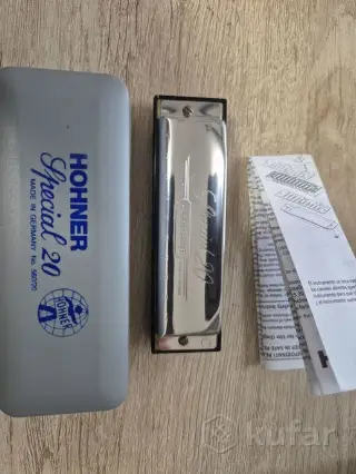 Продам губную гармошку Hohner Special 20.