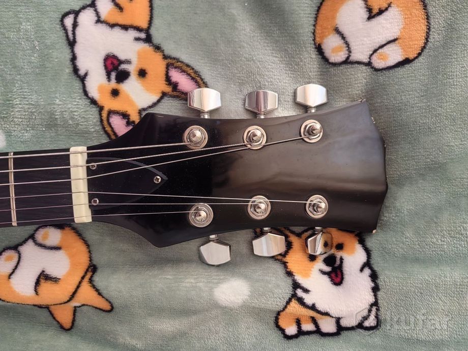 Электрогитара Les Paul (обслужена, новые струны) — фото 5