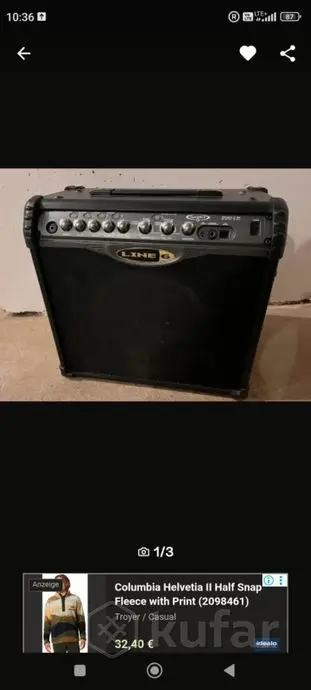 гитрный комбоусилитель Line 6. 30 Watt