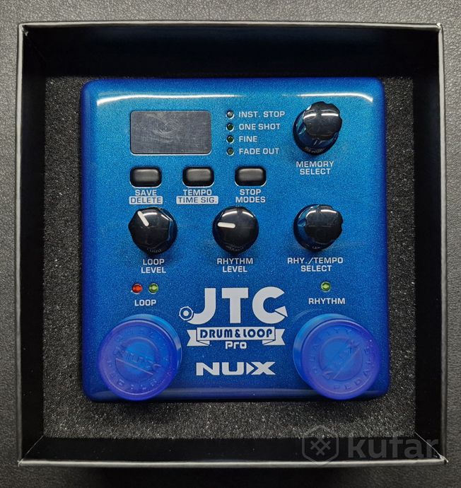 NUX JTC Drum & Loop PRO педаль эффектов для гитары — фото 1