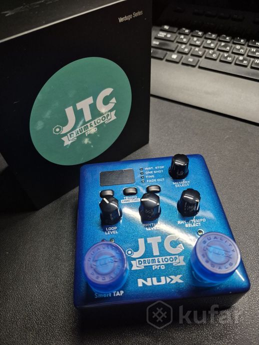 NUX JTC Drum & Loop PRO педаль эффектов для гитары — фото 2