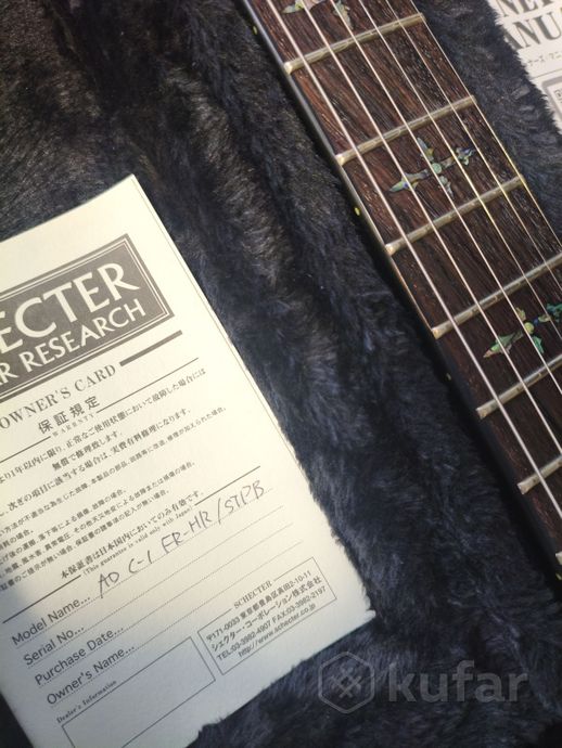 Schecter C-1FR Hellraiser электрогитара — фото 8