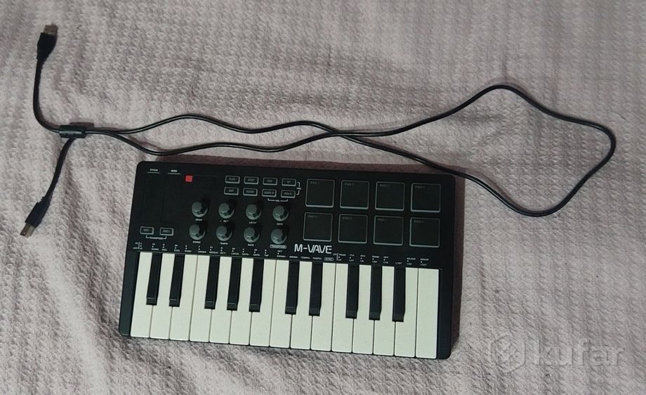 НОВАЯ midi-клавиатура m-vave smk 25