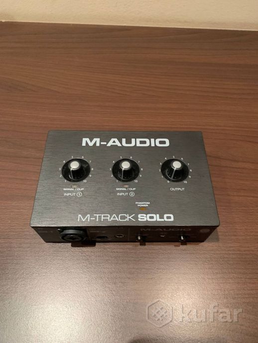 Звуковая карта M-AUDIO M-Track SOLO — фото 2