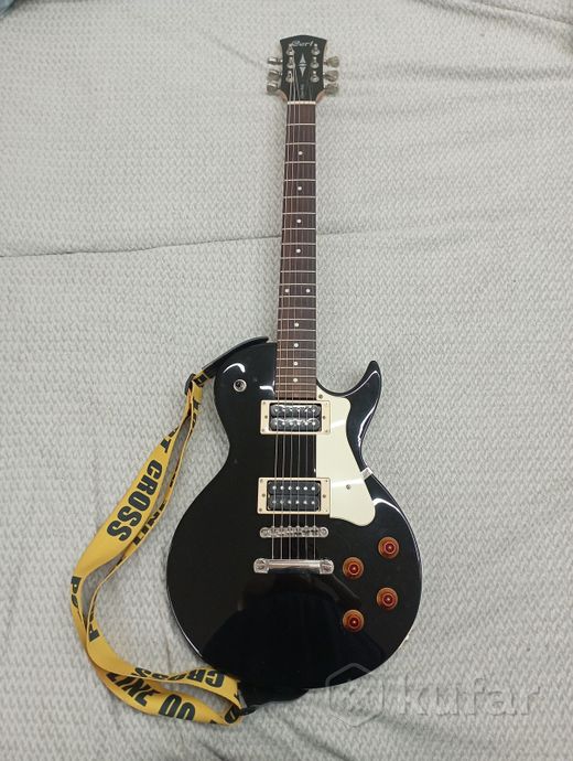 Электрогитара Cort CR100 BK (Les Paul) — фото 1